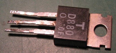 2SD880 transistor in TO-220