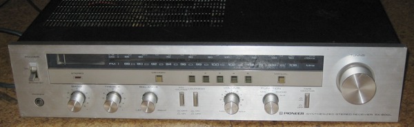 Pioneer reciever SX-600L front