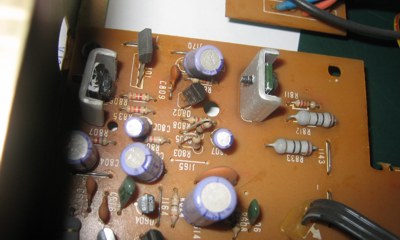 NAD 2150 faulty transistor