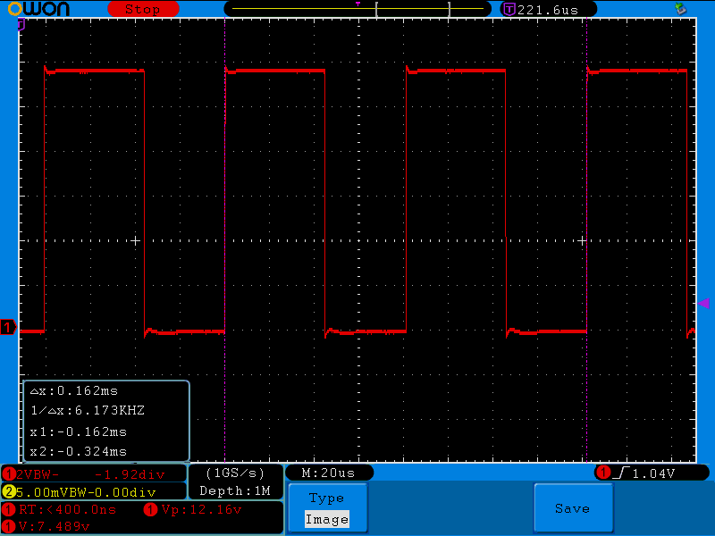 HX2262 PIN15 oscillation