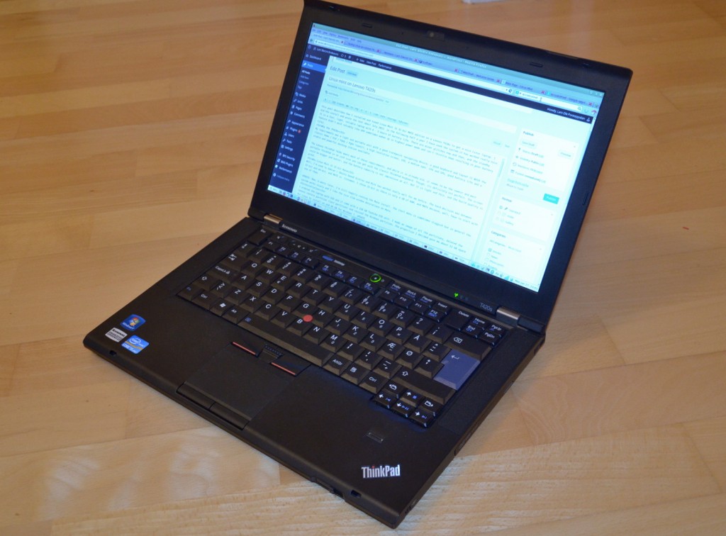 Thinkpad T420s with linux