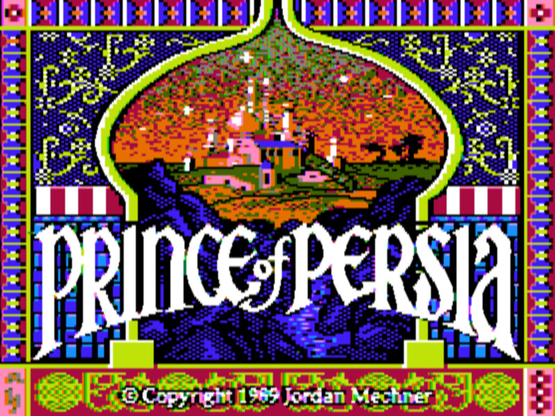 Prince of Persia for Apple II introduction screen